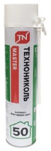 Пена монтажная Технониколь бытовая 50 (трубка) (Продажа от ящика - 12шт) 1