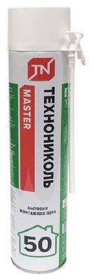 Пена монтажная Технониколь бытовая 50 (трубка) (Продажа от ящика - 12шт) 1 Пена монтажная Технониколь бытовая 50 (трубка) (Продажа от ящика - 12шт) 1