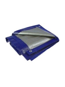 Тент 2x3 тарпаулин с люверсами 180гр/м2 синий 1