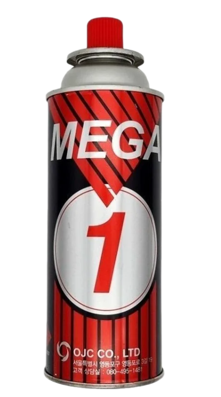 Газовый баллончик "MEGA" 220г 1 Газовый баллончик "MEGA" 220г 1
